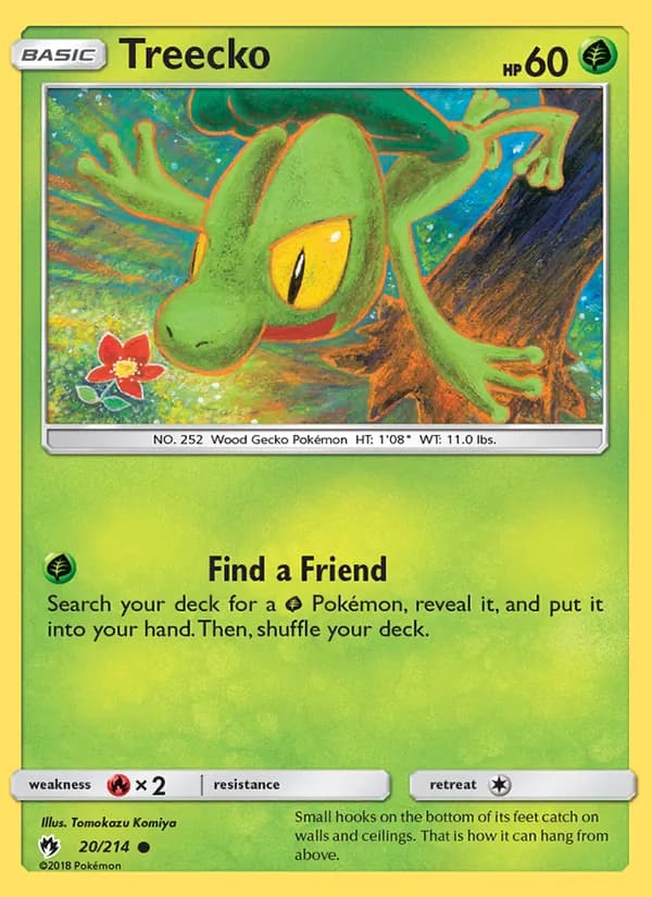 Treecko 20/214, Lost Thunder