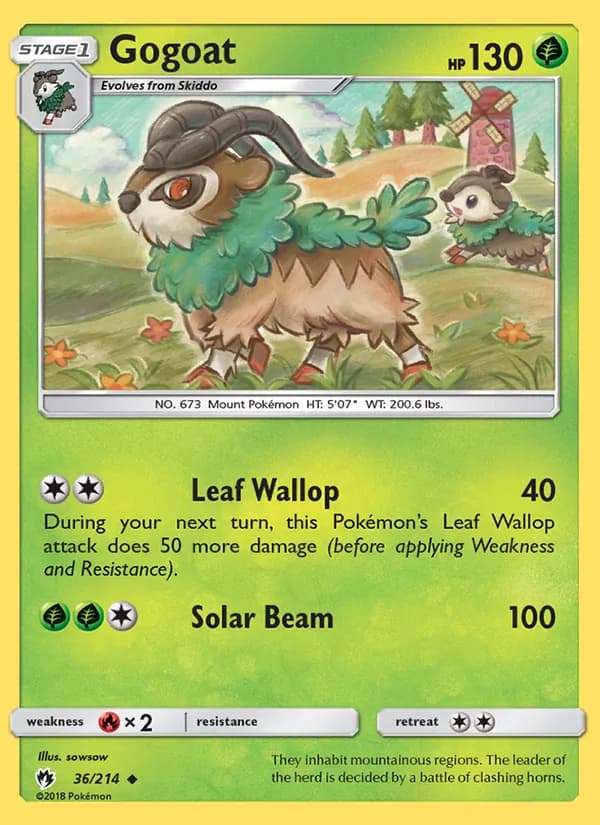 Gogoat 36/214, Lost Thunder