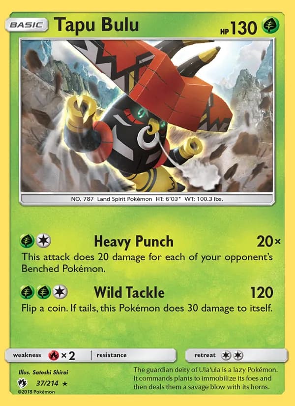 Tapu Bulu 37/214, Lost Thunder