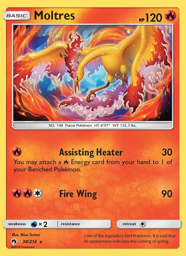 Moltres 38/214, Lost Thunder