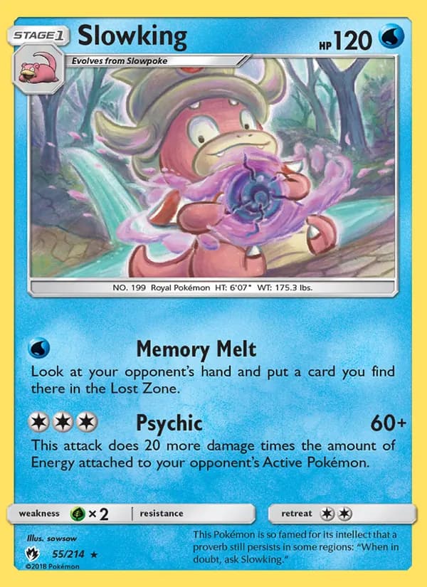 Slowking 55/214, Lost Thunder