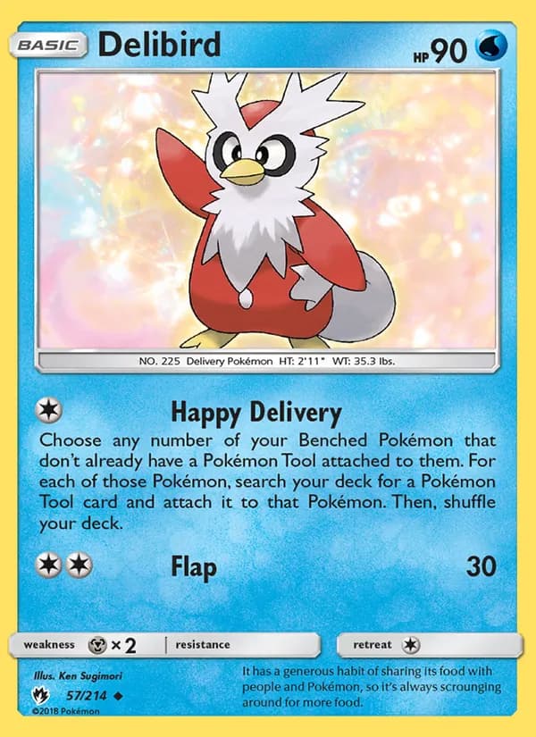 Delibird 57/214, Lost Thunder