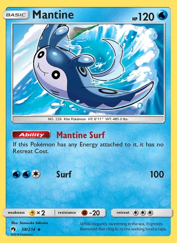 Mantine 58/214, Lost Thunder