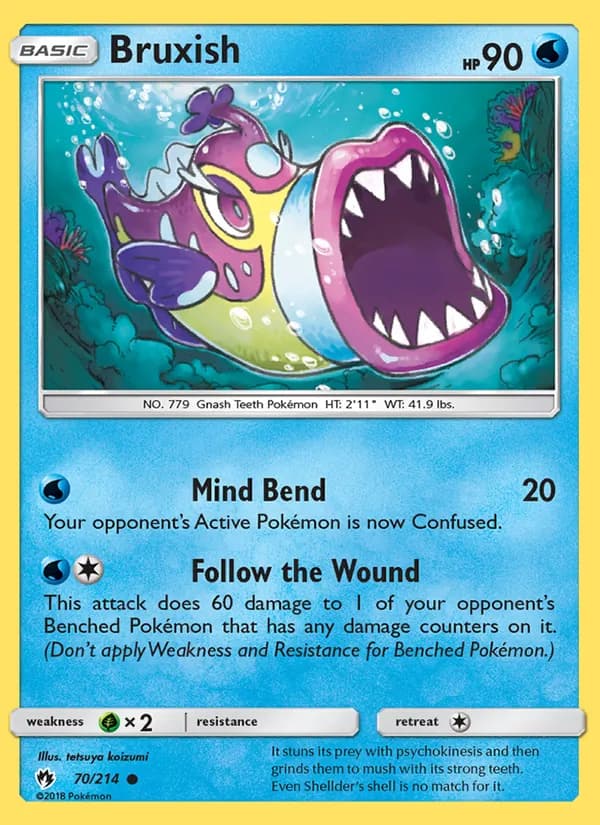 Bruxish 70/214, Lost Thunder