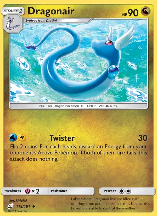 Dragonair 118/181, Team Up