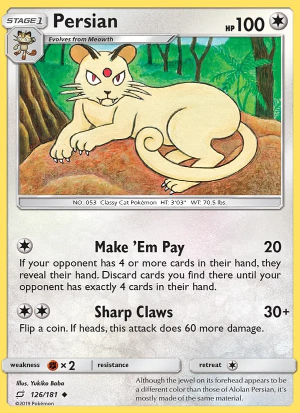 Persian 126/181, Team Up