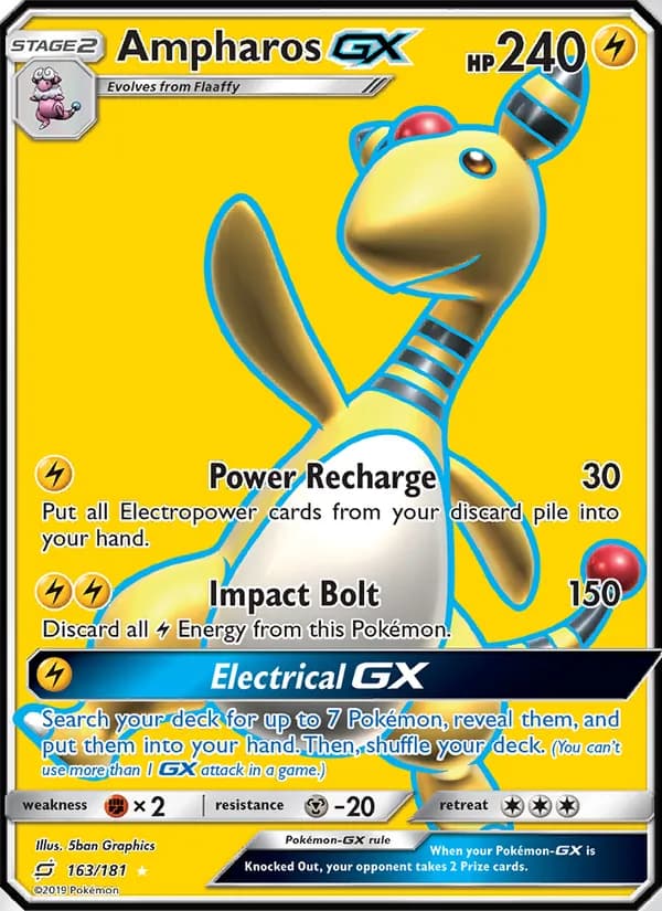 Ampharos GX 163/181, Team Up