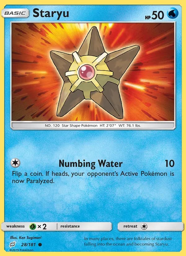 Staryu 28/181, Team Up