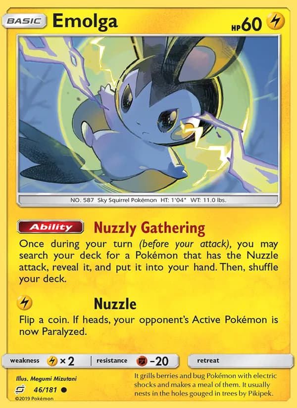 Emolga 46/181, Team Up