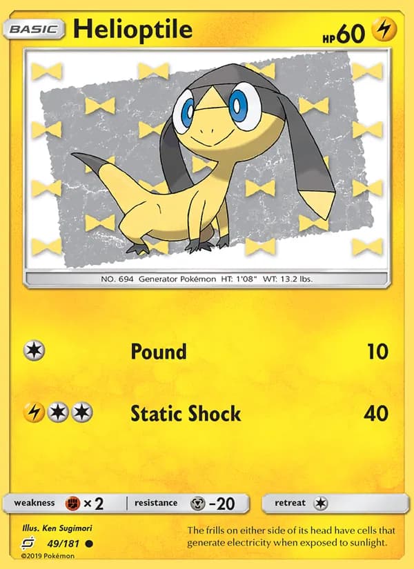 Helioptile 49/181, Team Up