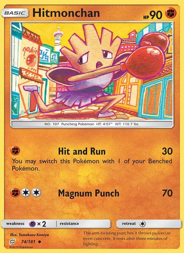 Hitmonchan 74/181, Team Up