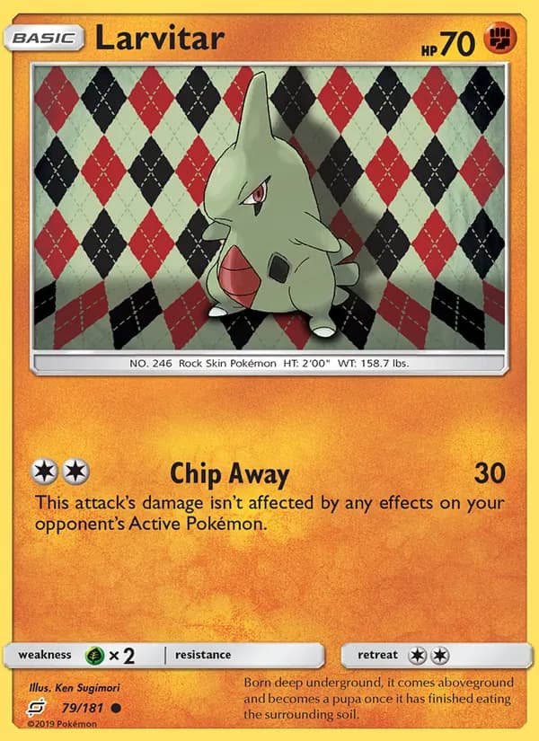 Larvitar 79/181, Team Up