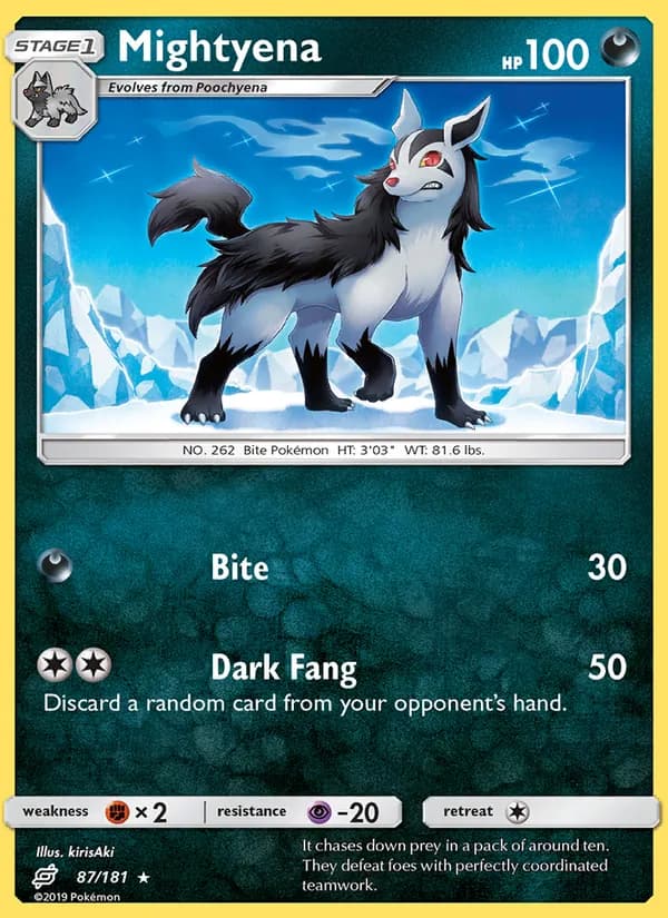 Mightyena 87/181, Team Up