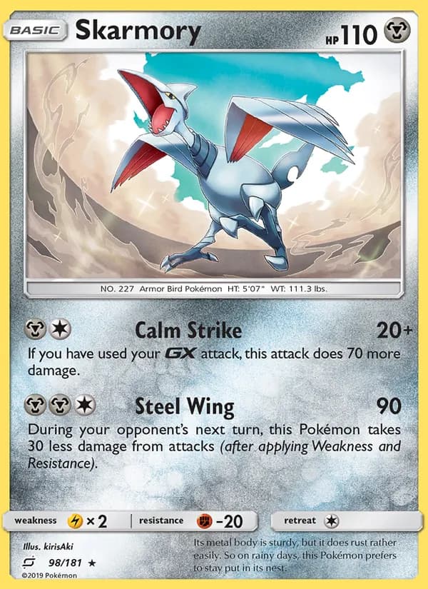 Skarmory 98/181, Team Up