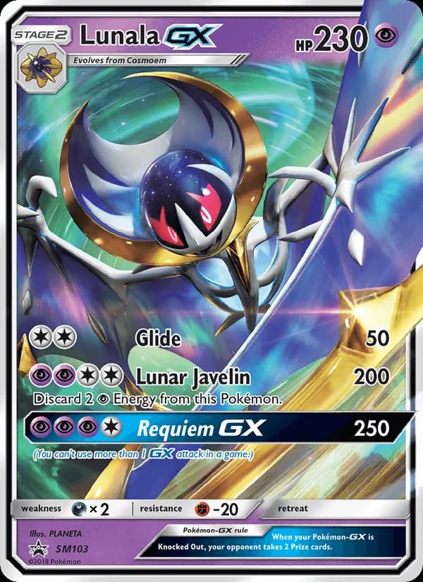 Lunala GX SM103/248, SM Black Star Promos