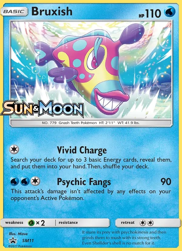Bruxish SM11/248, SM Black Star Promos