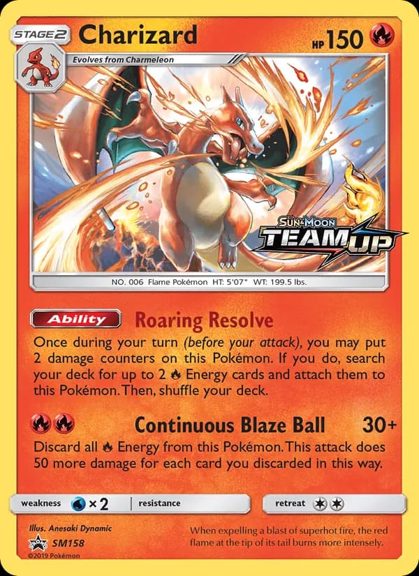 Charizard SM158/248, SM Black Star Promos