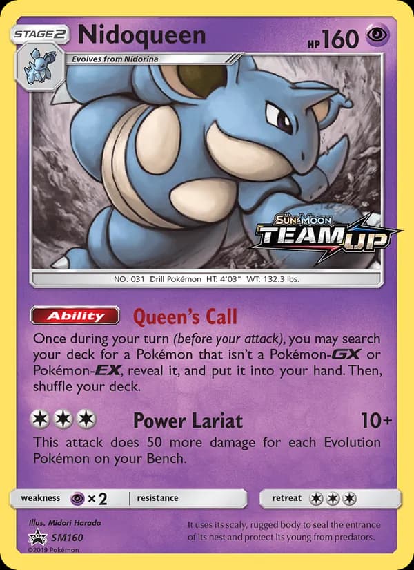 Nidoqueen SM160/248, SM Black Star Promos