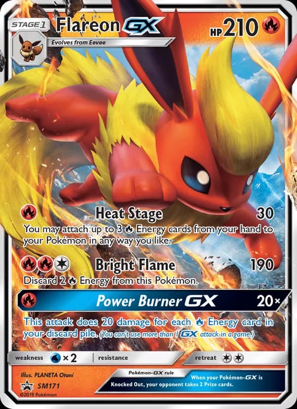 Flareon GX SM171/248, SM Black Star Promos