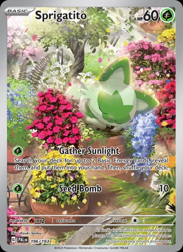 Sprigatito 196/193, Paldea Evolved