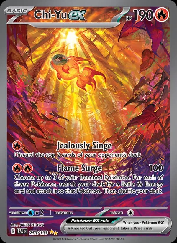 Chi-Yu ex 259/193, Paldea Evolved