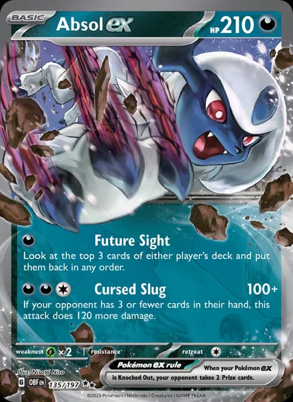Absol ex 135/197, Obsidian Flames
