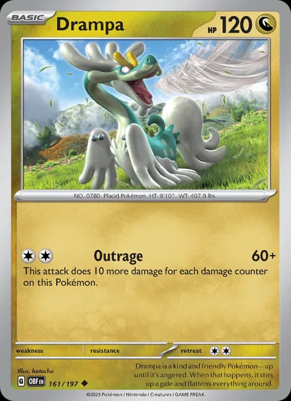 Drampa 161/197, Obsidian Flames