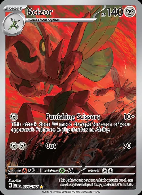 Scizor 205/197