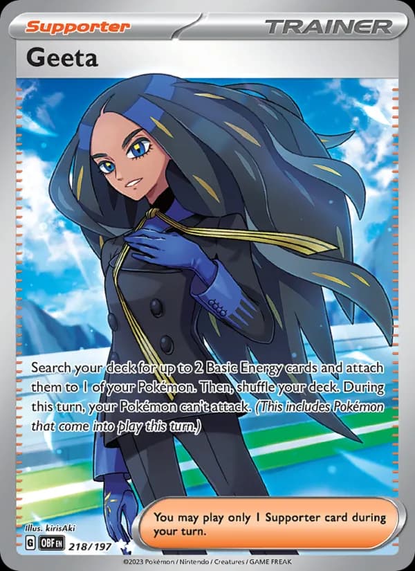 Geeta 218/197, Obsidian Flames