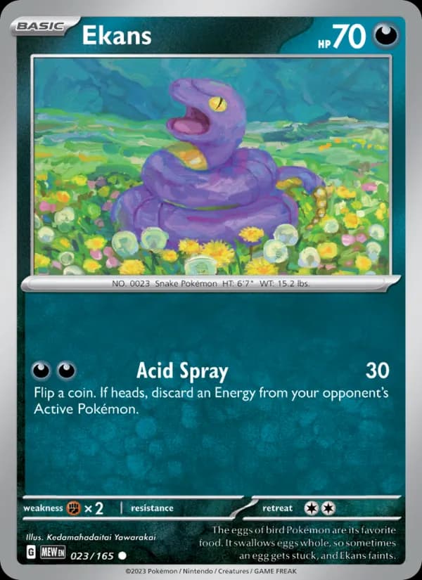 Ekans 023/165, 151