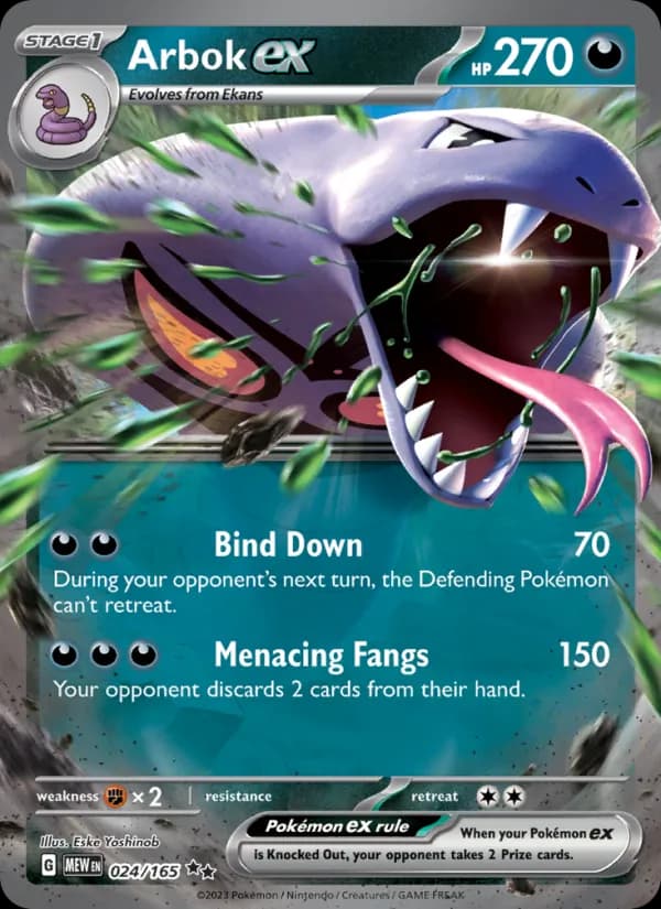 Arbok ex 024/165, 151