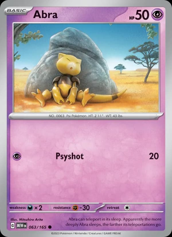 Abra 063/165, 151