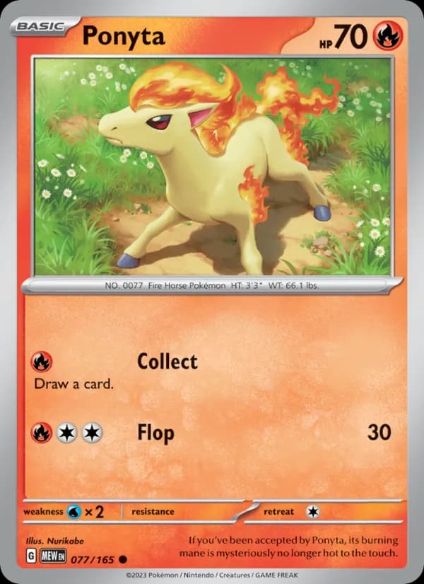 Ponyta 077/165, 151