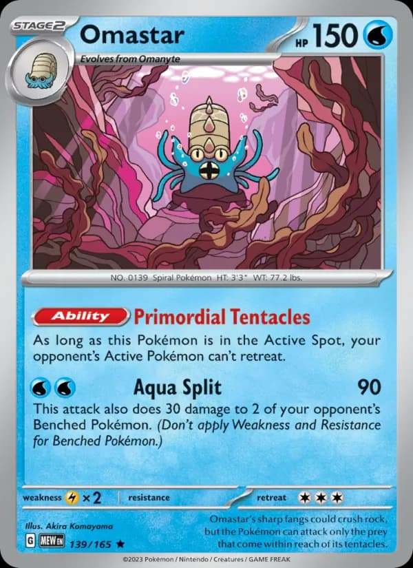Omastar 139/165, 151
