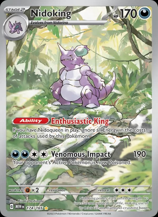 Nidoking 174/165, 151