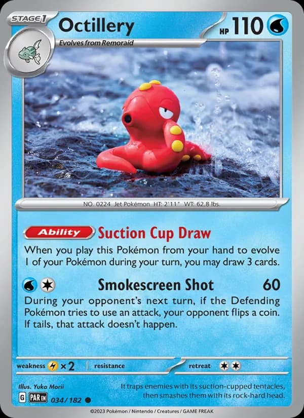 Octillery 034/182, Paradox Rift