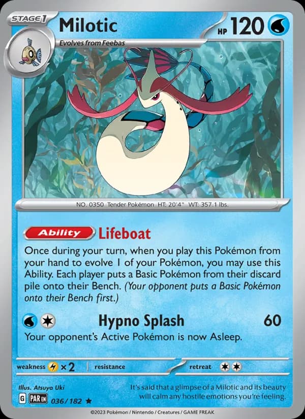Milotic 036/182, Paradox Rift