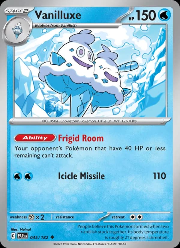 Vanilluxe 045/182, Paradox Rift