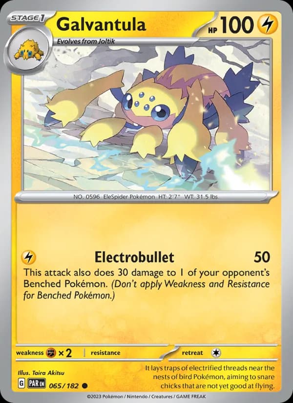 Galvantula 065/182, Paradox Rift
