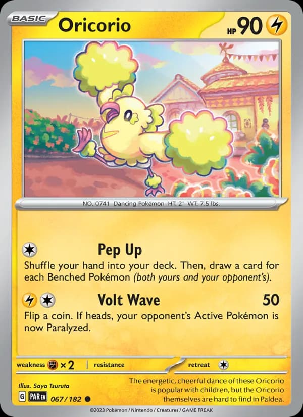 Oricorio 067/182, Paradox Rift