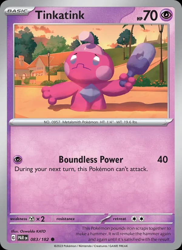 Tinkatink 083/182, Paradox Rift