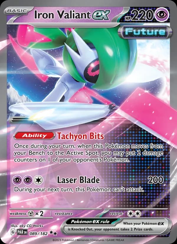Iron Valiant ex 089/182, Paradox Rift