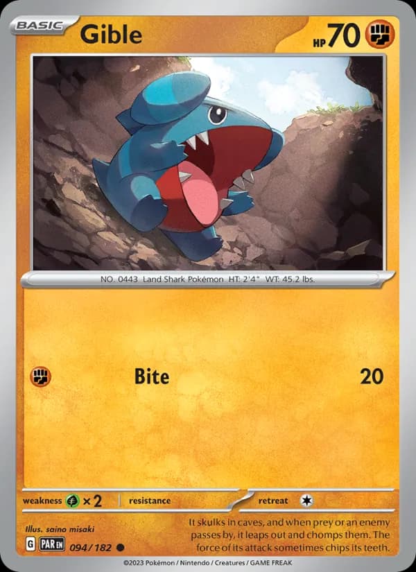 Gible 094/182, Paradox Rift