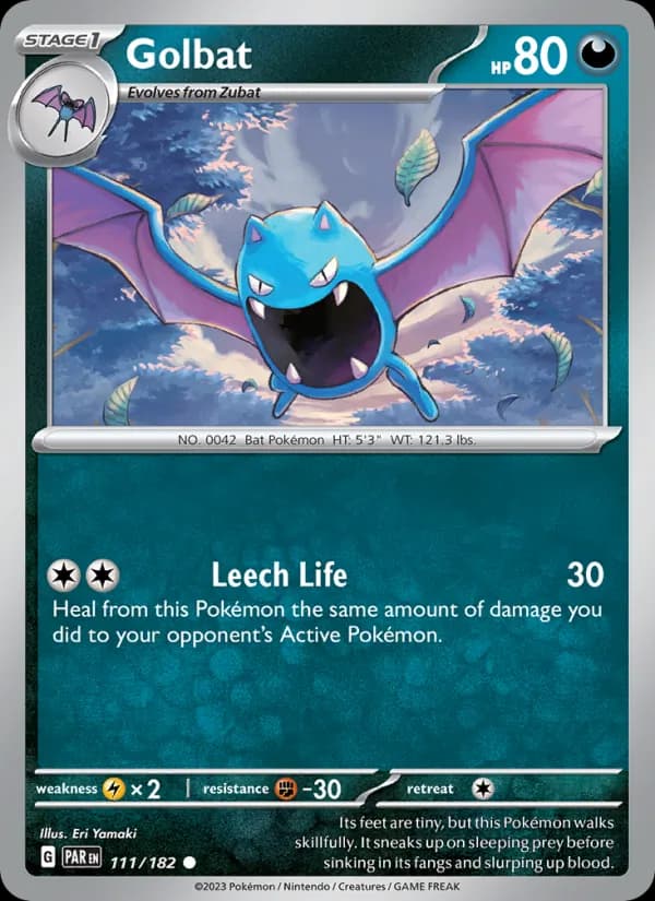 Golbat 111/182, Paradox Rift