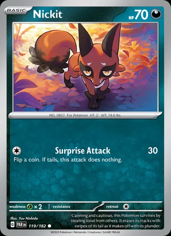 Nickit 119/182, Paradox Rift