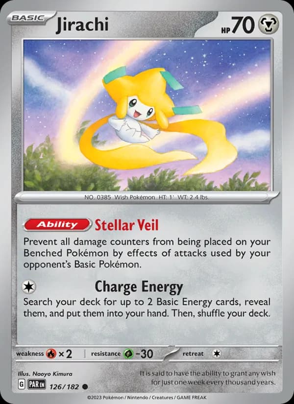 Jirachi 126/182, Paradox Rift