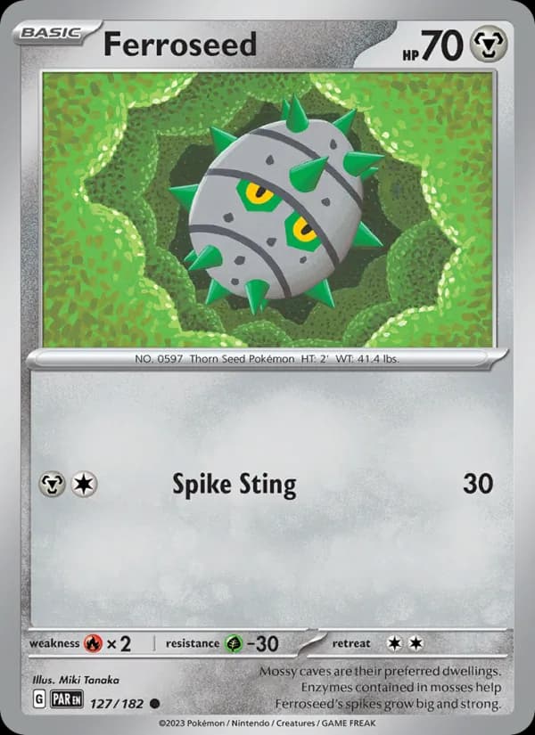 Ferroseed 127/182, Paradox Rift