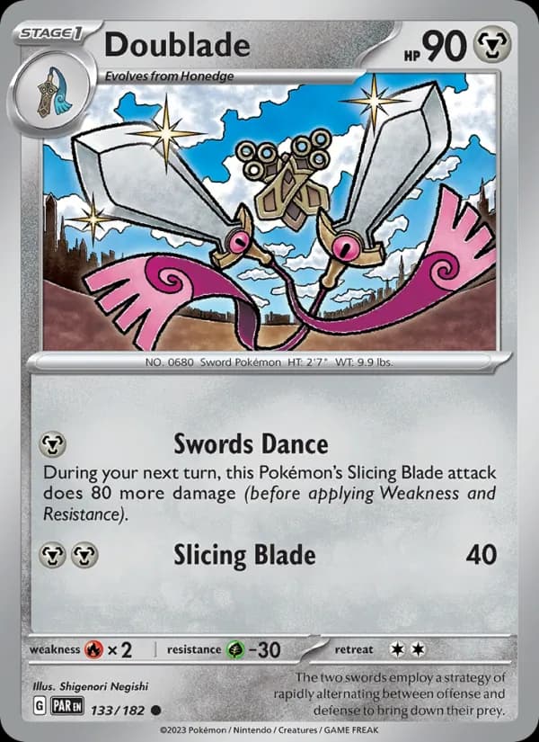 Doublade 133/182, Paradox Rift