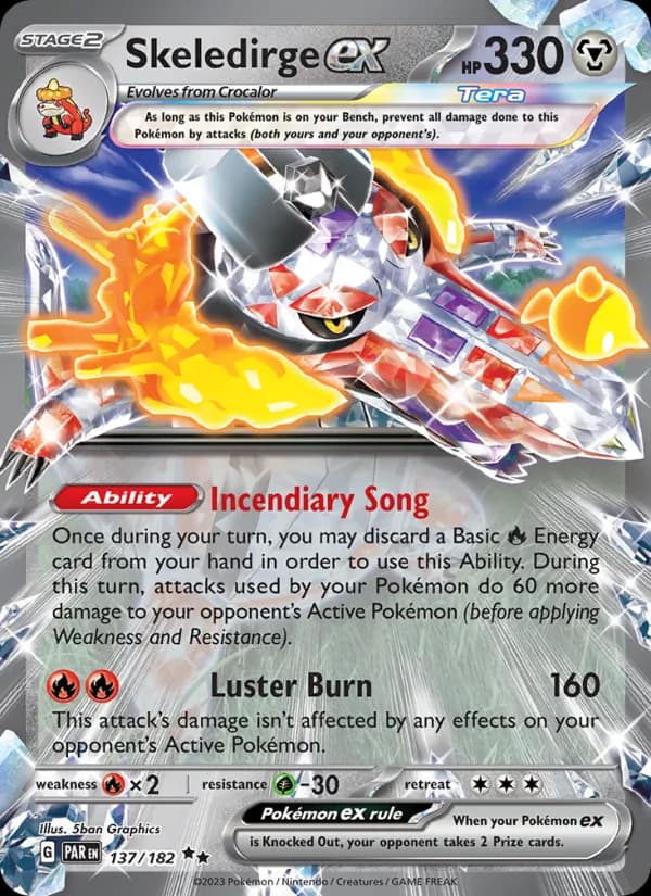 Skeledirge ex 137/182, Paradox Rift