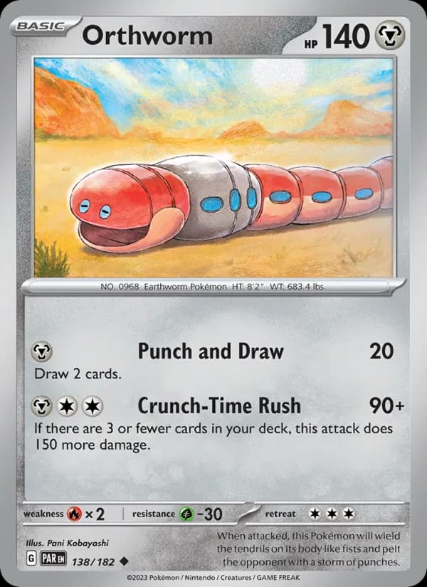 Orthworm 138/182, Paradox Rift